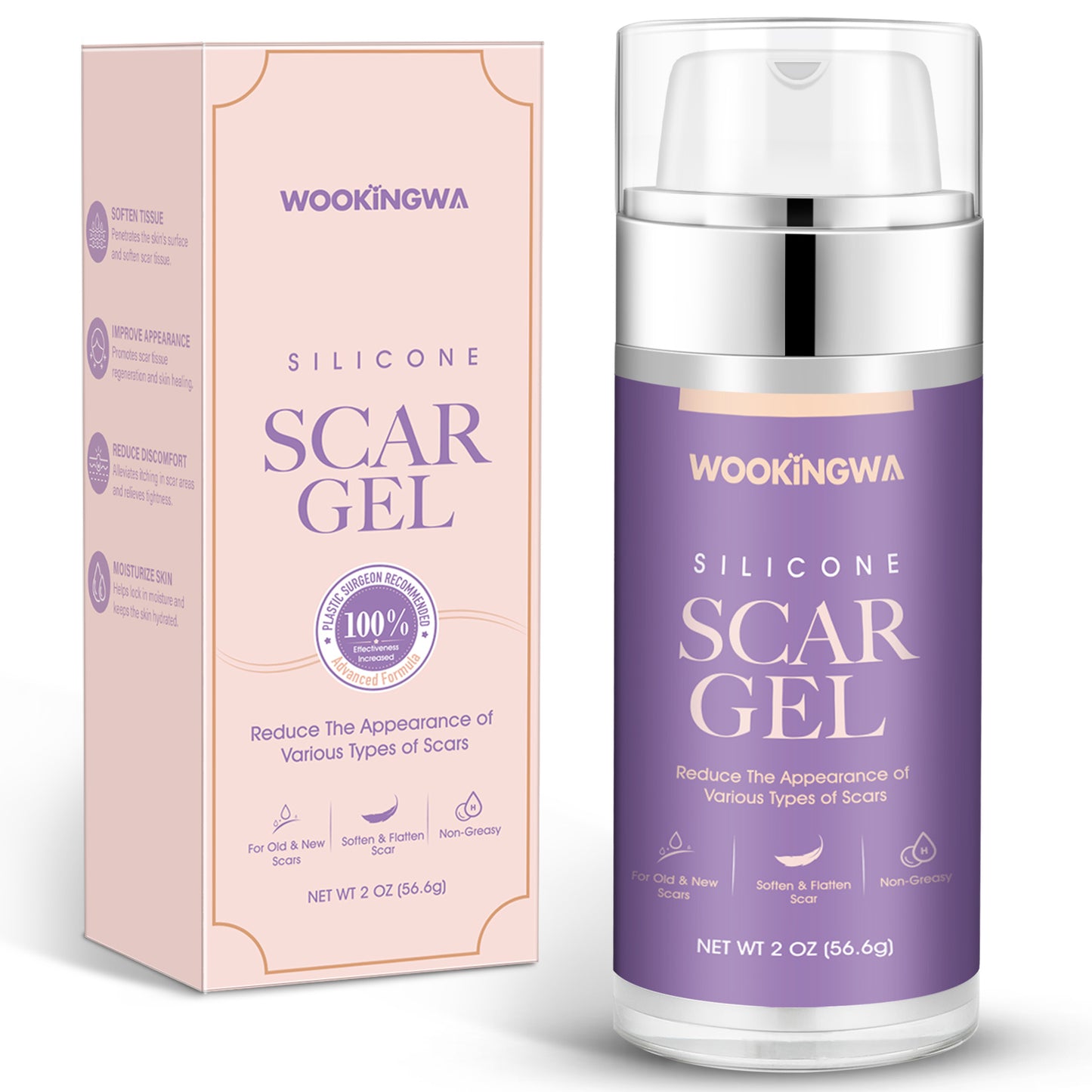 Silicone Scar Gel - 2OZ
