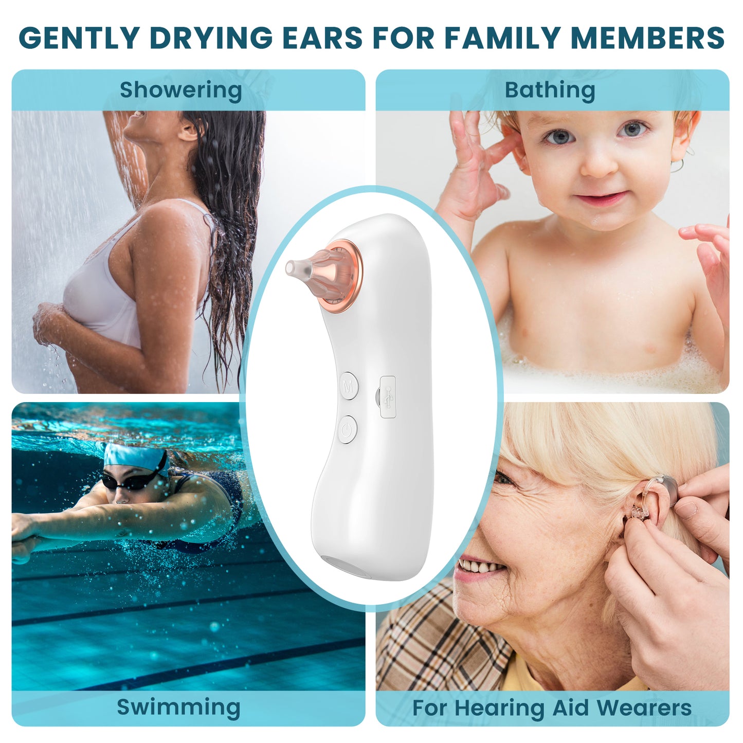 Rechargable Ear Dryer