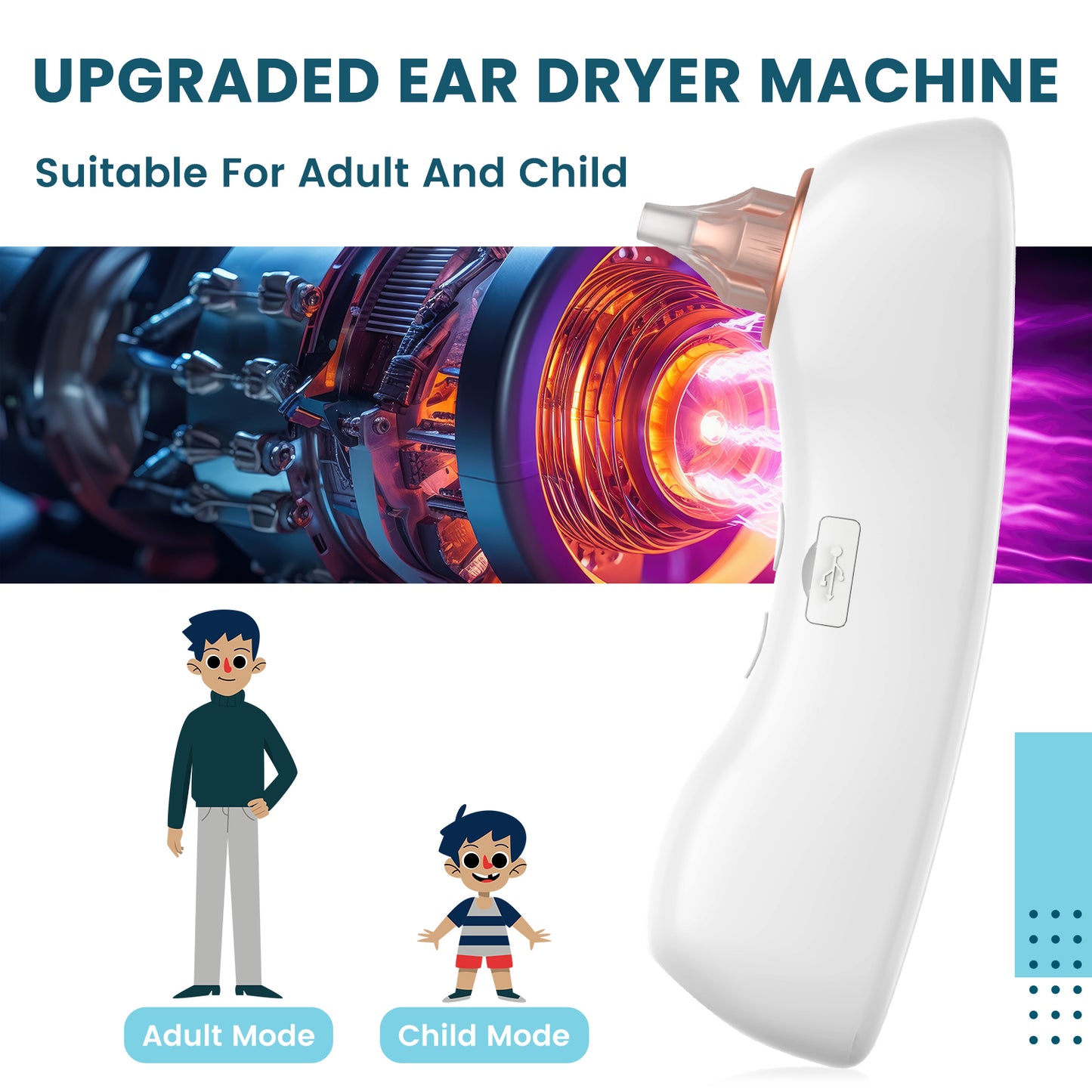 Rechargable Ear Dryer