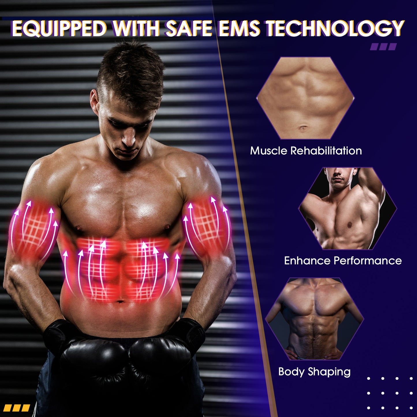 Muscle Stimulator for Abs/Arm/Leg